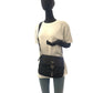 PRADA Shoulder Bag Nylon black Crossbody Shoulder Bag Unisex Test Triangle With logo Women Used Authentic