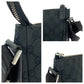 GUCCI Shoulder Bag 110045 GG canvas Black SilverMetal Shoulder Bag Crossbody Women Used Authentic