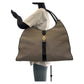 GUCCI Shoulder Bag 019 0345 Canvas, Leather Gray Beige Black Gold Metal Shoulder Bag Unisex Jackie Women Used Authentic
