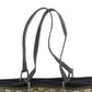 GUCCI Tote Bag 139552 GG canvas, leather Brown Silver Metal Tote Bag Shoulder Bag Women Used Authentic