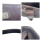 GUCCI Tote Bag 73983 GG canvas Brown Silver Metal Tote Bag Shoulder Bag Women Used Authentic