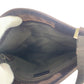 GUCCI Shoulder Bag 27639 GG Supreme canvas, leather Brown Silver Metal Shoulder Bag pochette Women Used Authentic