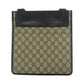 GUCCI Shoulder Bag 27639 GG Supreme canvas, leather Brown Silver Metal Shoulder Bag pochette Women Used Authentic