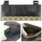 GUCCI Shoulder Bag 27639 GG Supreme canvas, leather Brown Silver Metal Shoulder Bag pochette Women Used Authentic