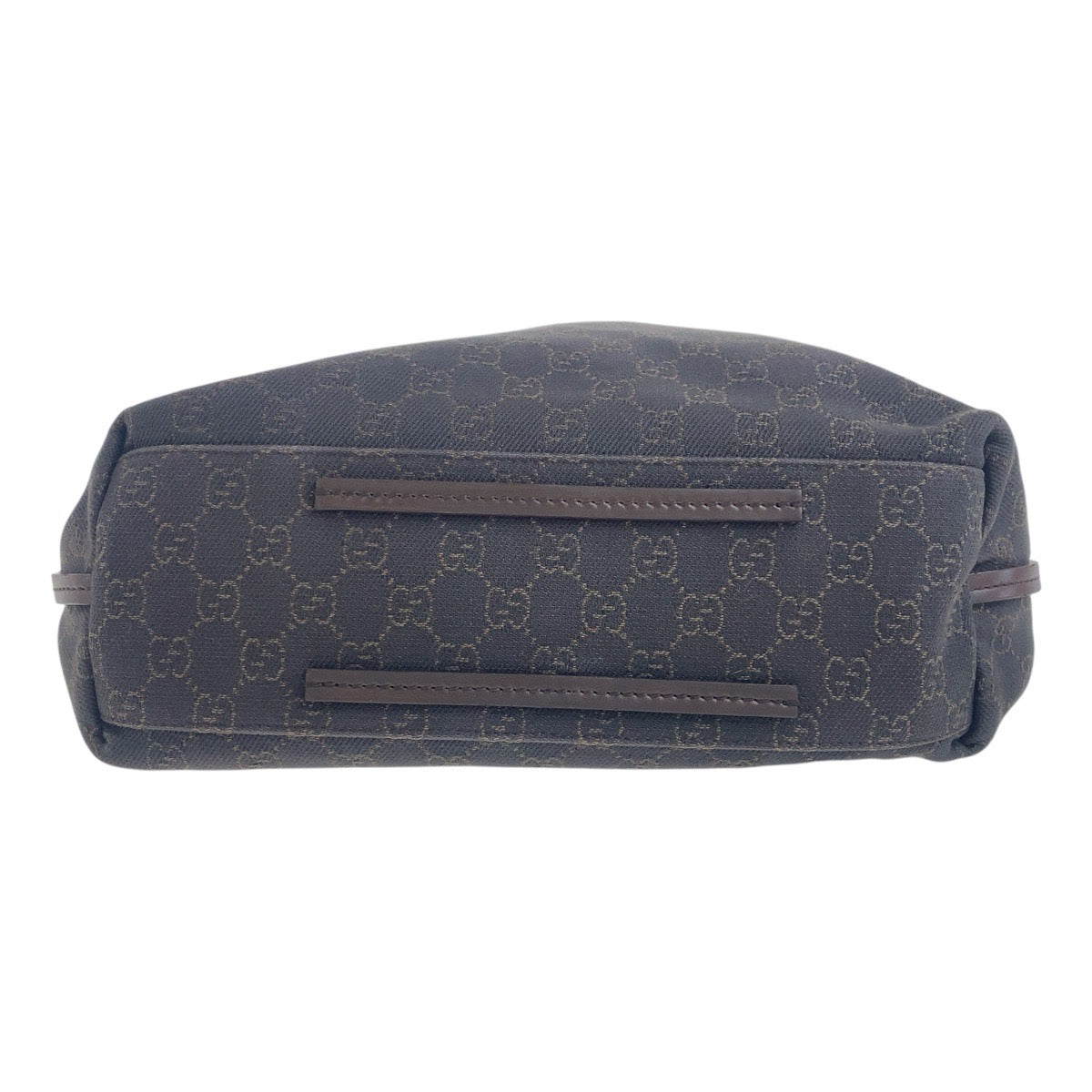 GUCCI Shoulder Bag 101341 GG canvas, leather Brown Women Used Authentic