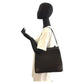 GUCCI Shoulder Bag 143745 GG canvas, leather Brown Silver Metal Women Used Authentic