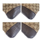 GUCCI Shoulder Bag 145857 GG canvas, leather Beige Brown SilverMetal Crossbody Shoulder Bag Women Used Authentic