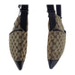 GUCCI Shoulder Bag 145857 GG canvas, leather Beige Brown SilverMetal Crossbody Shoulder Bag Women Used Authentic