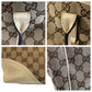 GUCCI Tote Bag 169945 GG canvas, leather beige Abby Newbritt Women Used Authentic