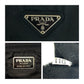 PRADA Shoulder Bag 110 Nylon black Shoulder Bag Tote Bag Test Triangle With logo Women Used Authentic