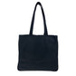 PRADA Tote Bag Nylon, Leather black Tote Bag Shoulder Bag Test Triangle With logo Women Used Authentic