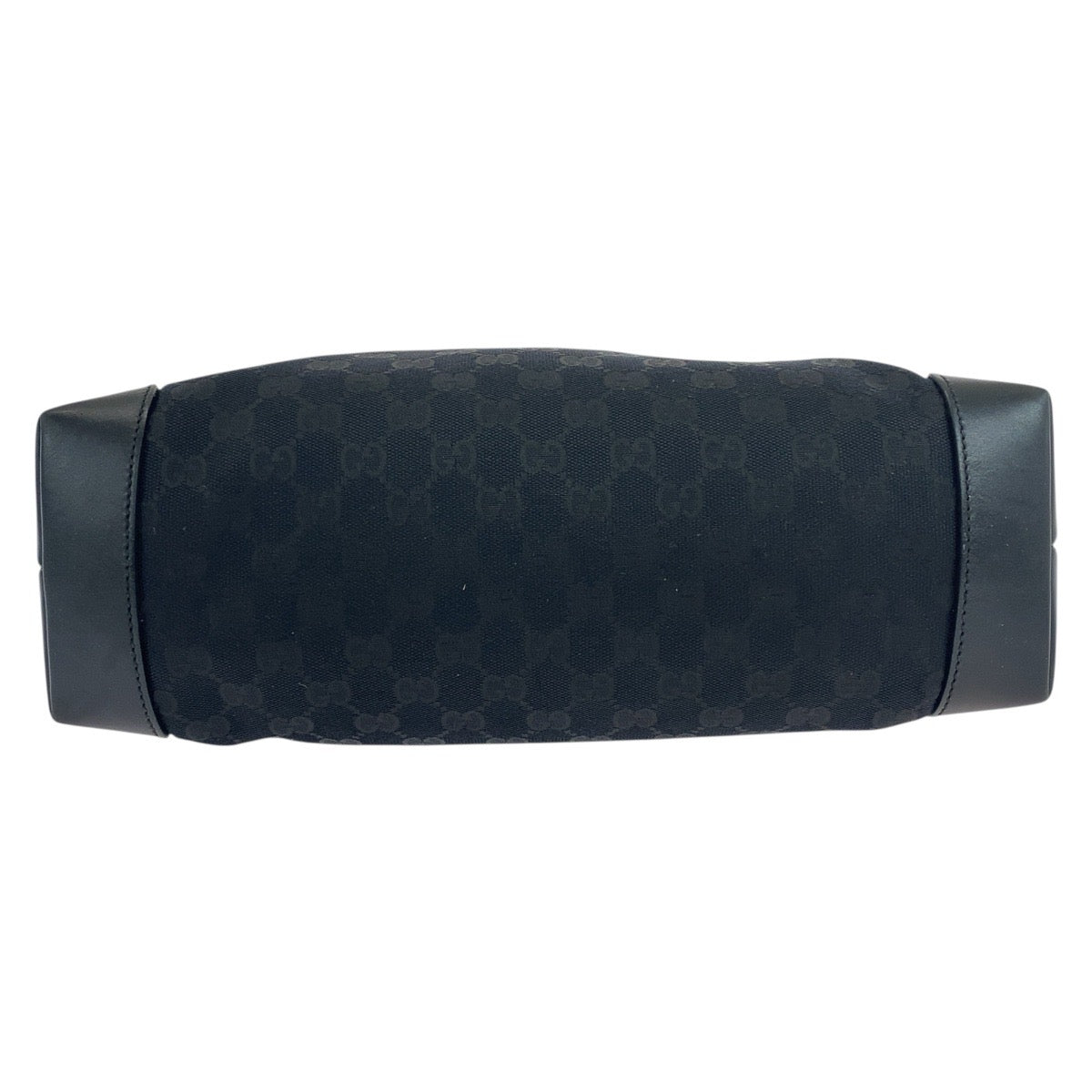 GUCCI Shoulder Bag 308930 GG canvas, leather black Crossbody Shoulder Bag Unisex Sherry line Women Used Authentic