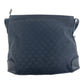 GUCCI Shoulder Bag 308930 GG canvas, leather black Crossbody Shoulder Bag Unisex Sherry line Women Used Authentic