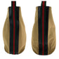 GUCCI Shoulder Bag 001 4286 canvas Camel Brown Gold Metal Shoulder Bag Shoulder Bag Sherry line Women Used Authentic
