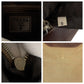 PRADA Shoulder Bag Canvas, Leather Beige Brown SilverMetal Shoulder Bag Messenger bag Logo jacquard Women Used Authentic