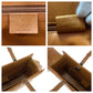 GUCCI Handbag 002 1035 leather Camel SilverMetal 2way Handbag Tote Bag Shoulder Bag Bamboo Women Used Authentic