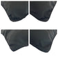 PRADA Shoulder Bag Nylon Black SilverMetal Shoulder Bag Sacoche Test Triangle With logo Women Used Authentic