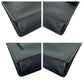 PRADA Clutch bag VR089M leather Bicolor Green Black Clutch bag Business bag Document case Safiano Triangle With logo mens Used Authentic
