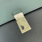 PRADA Clutch bag VR089M leather Bicolor Green Black Clutch bag Business bag Document case Safiano Triangle With logo mens Used Authentic
