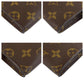 LOUIS VUITTON Pouch M47546 PVC Brown Gold Metal Monogram posh toilette 15