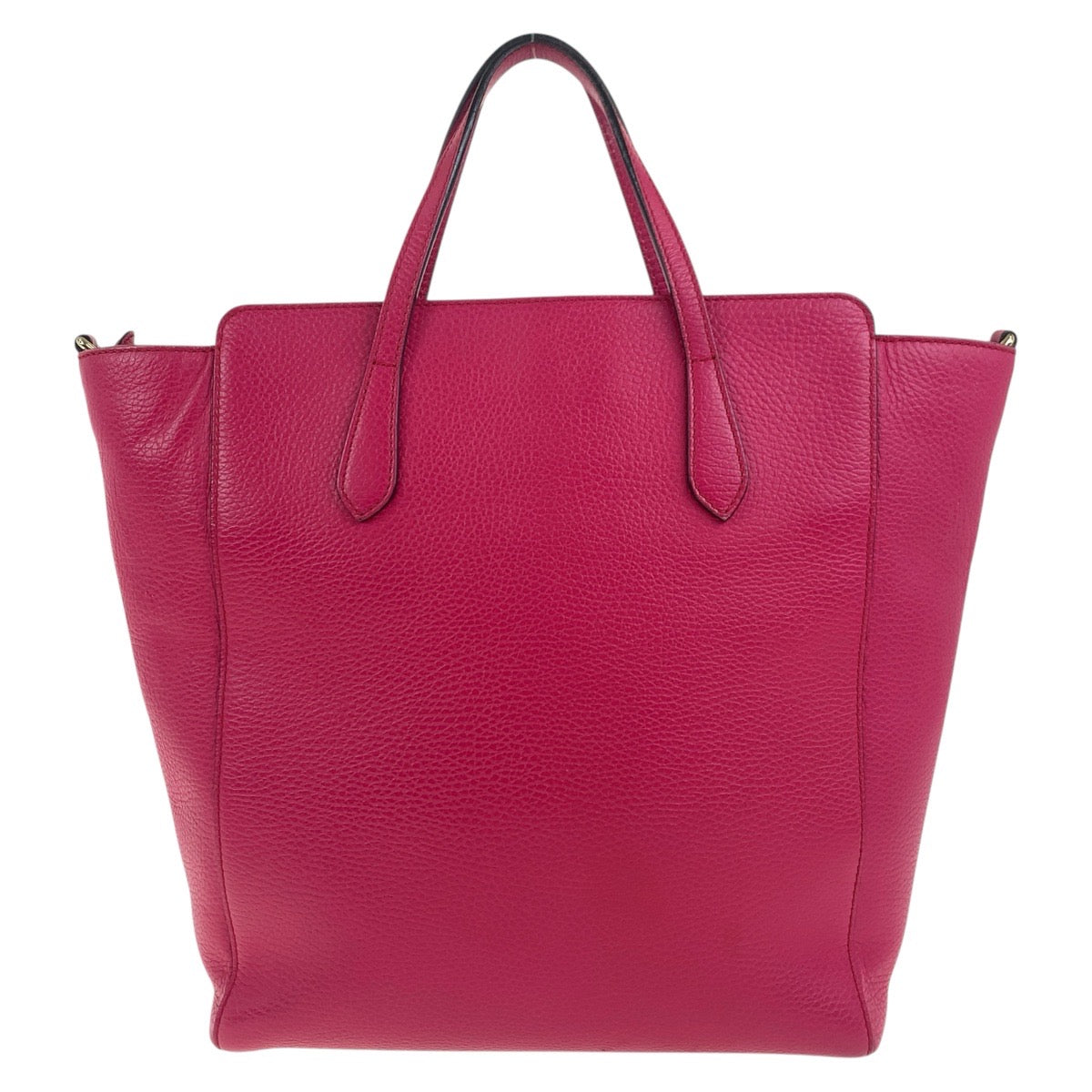 GUCCI Tote Bag 368824 leather Pink Gold Metal Tote Bag Shoulder Bag 2way Swing Women Used Authentic