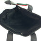 GUCCI Tote Bag 28984 canvas Black red green Tote Bag handbag Sherry line mens Used Authentic