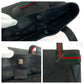 GUCCI Tote Bag 28984 canvas Black red green Tote Bag handbag Sherry line mens Used Authentic