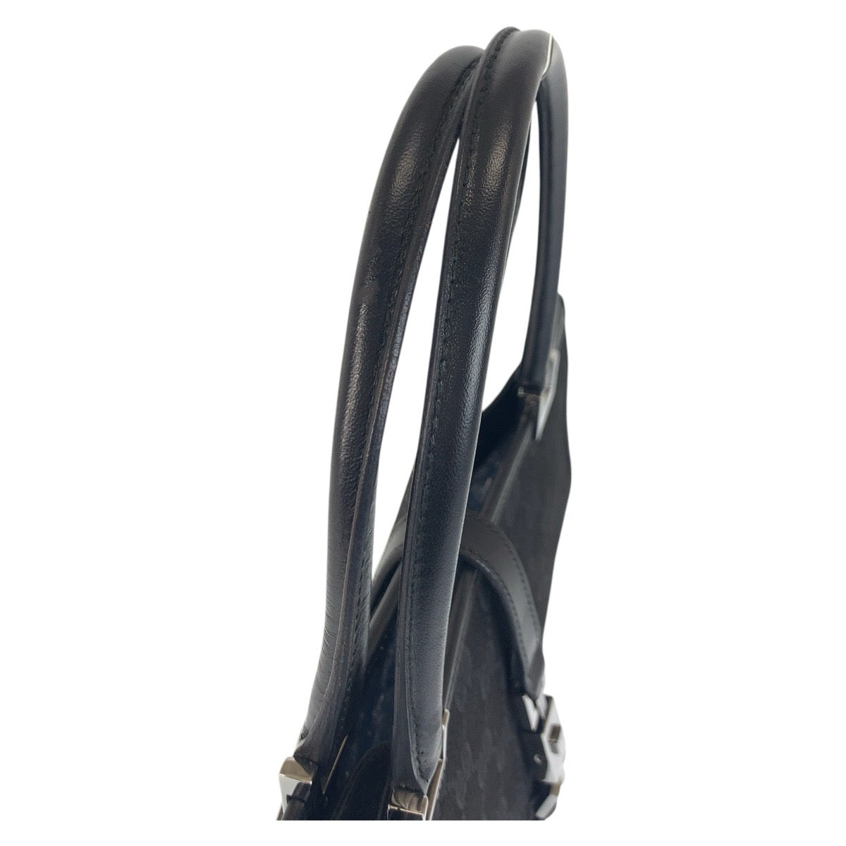 GUCCI Handbag 002 1065 GG canvas, leather black Handbag Tote Bag Jackie Women Used Authentic