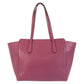 GUCCI Tote Bag 354408 leather Pink Blue Gold Metal Tote Bag Shoulder Bag Swing Women Used Authentic