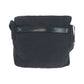 PRADA Shoulder Bag Nylon black Shoulder Bag pochette Test Triangle With logo mens Used Authentic
