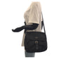 PRADA Shoulder Bag Nylon black Shoulder Bag pochette Test Triangle With logo mens Used Authentic