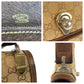GUCCI Shoulder Bag GG canvas, leather Beige brown Old Gucci Women Used Authentic