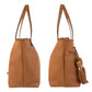 GUCCI Tote Bag 354665 leather Brown Gold Metal Bamboo Tassel