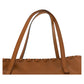 GUCCI Tote Bag 354665 leather Brown Gold Metal Bamboo Tassel