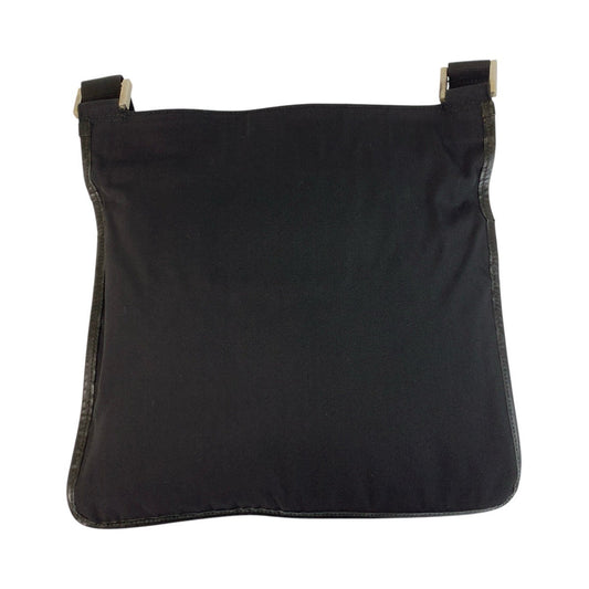 GUCCI Shoulder Bag 019 0335 Nylon, Leather black Shoulder Bag Messenger bag mens Used Authentic