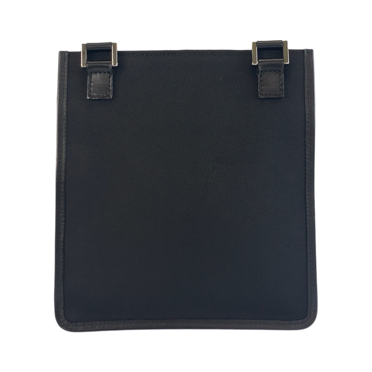 GUCCI Shoulder Bag 92562 Nylon, Leather black Shoulder Bag pochette mens(Unisex) Used Authentic