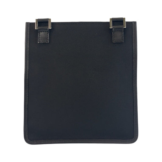 GUCCI Shoulder Bag 92562 Nylon, Leather black Shoulder Bag pochette mens(Unisex) Used Authentic