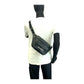 BALENCIAGA Sling bag 552376 leather black Sling bag Waist bag Unisex Every day Logo print mens Used Authentic