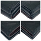 CHANEL Tri-fold wallet lambskin black Folding wallet Compact wallet Matrasse COCO Mark Women Used Authentic