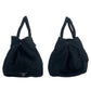 PRADA Tote Bag Nylon black Tote Bag Shoulder Bag Test Triangle With logo mens Used Authentic