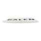 BALENCIAGA Clutch bag 492681 Mouton White SilverMetal Clutch bag unisex Shearing logo mens Used Authentic