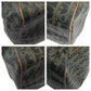 Dior Boston Duffel bag leather Navy Brown Gold Metal Trotter