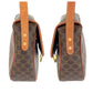 CELINE Shoulder Bag MO7 PVC, Leather Brown Gold Metal Shoulder Bag pochette Macadam Women Used Authentic