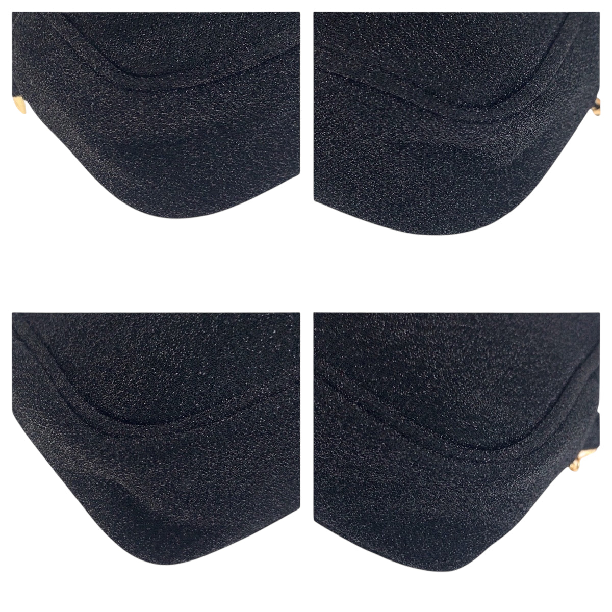 CHANEL Shoulder Bag canvas black Holiday Limited Novelty With charm