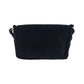 CHANEL Shoulder Bag pile Black White SilverMetal novelty COCO Mark
