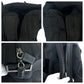 PRADA Boston Duffel bag Nylon, Leather Black SilverMetal Boston Duffel bag Shoulder Bag Test Triangle With logo Women Used Authentic