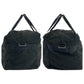 PRADA Boston Duffel bag Nylon, Leather Black SilverMetal Boston Duffel bag Shoulder Bag Test Triangle With logo Women Used Authentic