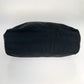 PRADA Tote Bag Nylon black Tote Bag handbag Test Triangle With logo Women Used Authentic
