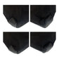 PRADA Shoulder Bag Nylon Black SilverMetal Test Triangle With logo Women Used Authentic