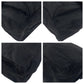 PRADA Shoulder Bag Nylon, Leather Black SilverMetal Shoulder Bag pochette Test Triangle With logo Women Used Authentic